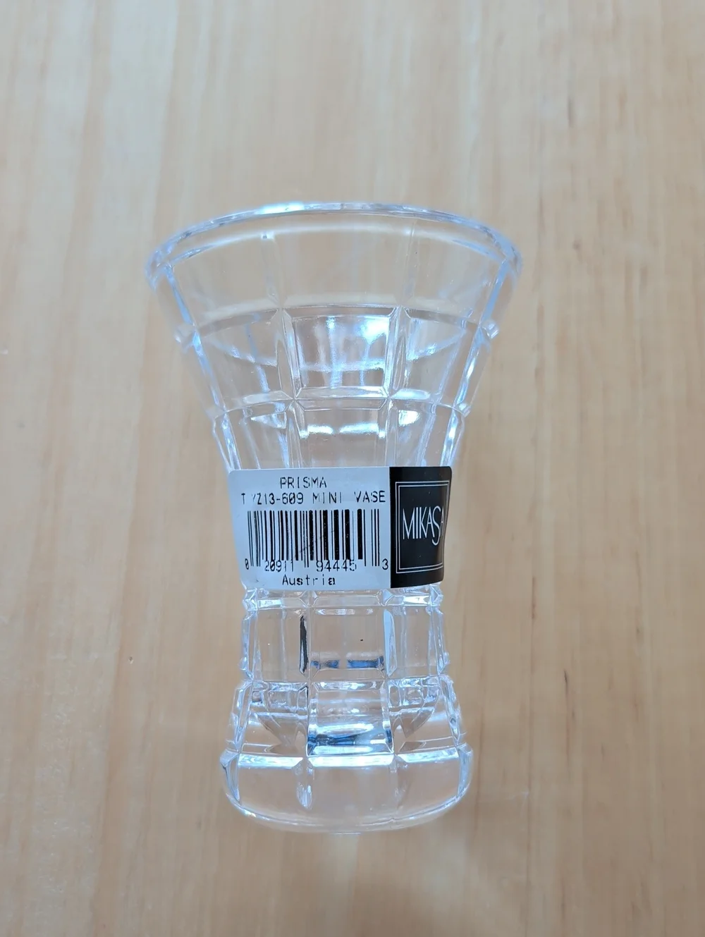 NWT Mikasa Mini Crystal Vase 3 3/4